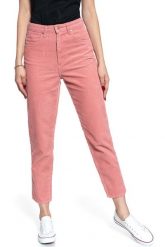 SPODNIE WRANGLER DAMSKIE MOM JEANS BRAND APRICOT W246UPP06 112127945. Pomarańczowe jeansy damskie Wrangler, bez wzorów, z jeansu, z podwyższonym stanem. Za 189.99 zł.