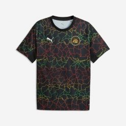 Koszulka piłkarska Puma Olympique Marsylia specjalna edycja Afryka. T-shirty damskie Puma, l, bez wzorów, bez kołnierzyka. Za 289.99 zł.