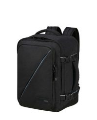 Plecak kabinowy American Tourister Take2cabin S/M - black. Czarne plecaki damskie AMERICAN TOURISTER, bez wzorów, z materiału. Za 197.99 zł.