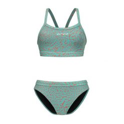 Strój kąpielowy dwuczęściowy damski Orca Core Bikini. Zielone bikini damskie ORCA, bez wzorów. Za 159.99 zł.