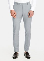 PAKO LORENTE - Szare spodnie garniturowe z wełny. Szare spodnie wizytowe męskie Pako Lorente, z wełny. Za 999.99 zł.