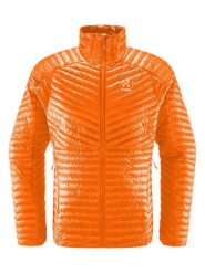 Haglöfs Kurtka pikowana "Lim Mimic" w kolorze pomarańczowym rozmiar: L. Pomarańczowe kurtki męskie Haglöfs, l, bez wzorów, z materiału, bez kaptura. Za 596.95 zł.