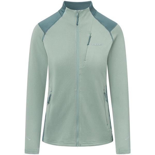 Bluza damska VIKING Birger Lady rozpinana. Zielone bluzy bez kaptura damskie VIKING, l, z elastanu. Za 251.89 zł.