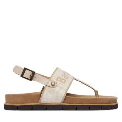 Sandały Barbour. Brązowe sandały damskie Barbour, bez wzorów, bez obcasa, na płaskiej podeszwie. Za 659.99 zł.