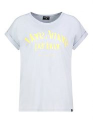 Eight2Nine Koszulka w kolorze błękitnym rozmiar: XS. Niebieskie t-shirty damskie Eight2Nine, xs, bez wzorów, bez kołnierzyka. Za 43.95 zł.
