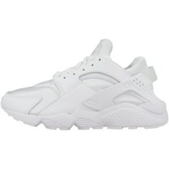 Buty do chodzenia męskie Nike Air Huarache. Białe buty sportowe na co dzień męskie Nike, z materiału, bez zapięcia, na fitness i siłownię. Za 1,025.00 zł.