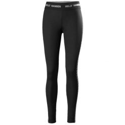 Legginsy damskie Helly Hansen Lifa. Czarne legginsy damskie Helly Hansen, l, bez wzorów. W wyprzedaży za 129.90 zł.