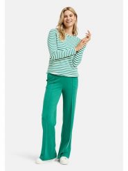 Smith & Soul Koszulka w kolorze zielono-białym rozmiar: S. Białe bluzki damskie Smith & Soul, s, bez wzorów, z bawełny, bez kołnierzyka. Za 104.99 zł.