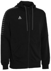 Bluza dresowa męska rozpinana z kapturem Select ZIP Hoody TORINO czarna. Czarne bluzy z kapturem męskie Select, m, z bawełny. Za 215.50 zł.