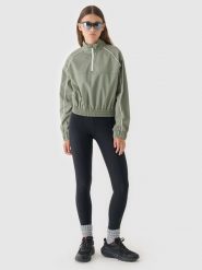4F Legginsy dzianinowe damskie - czarne L. Czarne legginsy damskie 4f, l, bez wzorów, z dzianiny. W wyprzedaży za 59.99 zł.
