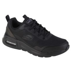 Buty sportowe Sneakersy męskie, Skechers Skech-Air Court. Czarne buty sportowe na co dzień męskie Skechers, z materiału, bez zapięcia, trekkingowe. Za 299.99 zł.
