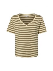 Marie Lund Koszulka Kobiety Bawełna (100%) brązowy, M. Brązowe t-shirty damskie Marie Lund, m, bez wzorów, z bawełny, bez kołnierzyka. Za 99.95 zł.