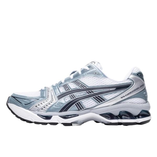 Buty do chodzenia dla dorosłych ASICS Gel-Kayano 14 White Fjord Grey. Szare obuwie do biegania damskie Asics, asics gel kayano. Za 1,160.46 zł.