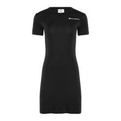 Sukienka Champion Legacy. Czarne sukienki damskie CHAMPION, xs, bez wzorów, sportowe, bez kołnierzyka, bez ramiączek, sportowe. Za 89.00 zł.