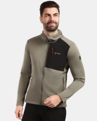 Męska bluza polarowa Kilpi SEVELEN-M. Zielone bluzy bez kaptura męskie Kilpi, l, z materiału. Za 473.69 zł.