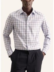 Seidensticker Koszula w kolorze błękitno-jasnobrązowym rozmiar: 40. Brązowe koszule męskie Seidensticker, bez wzorów, z bawełny, bez kołnierzyka, bez ramiączek. Za 144.58 zł.