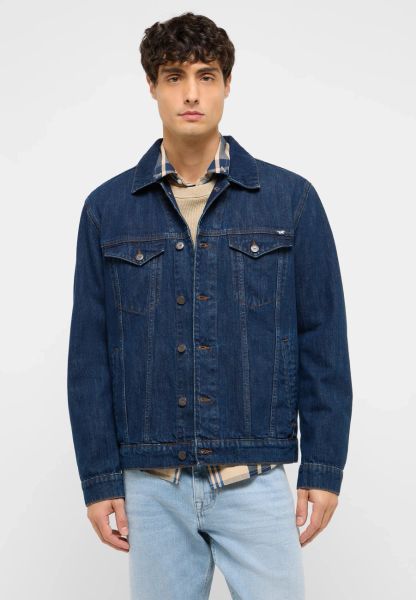 Męska Kurtka Jeansowa Mustang Style Dallas Jacket Denim Blue 1017474 5000 900. Niebieskie kurtki męskie Mustang, na zimę, m, bez wzorów, z denimu, bez kaptura. Za 199.99 zł.