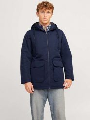 Jack & Jones Parka w kolorze granatowym rozmiar: XXL. Niebieskie parki męskie Jack & Jones, xxl, bez wzorów. Za 132.05 zł.