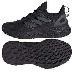 Buty do biegania adidas Web Boost Jr HQ4210 czarne. Czarne buty fitness męskie . Za 579.54 zł.