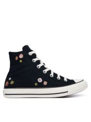 Converse Trampki Chuck Taylor All Star ​ A16902C Czarny. Czarne trampki i tenisówki damskie Converse, bez wzorów, z materiału. Za 379.99 zł.