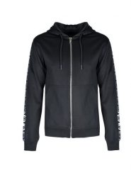 Les Hommes Bluza "Zip Up" | LHG866 LG852 | Zip Up | Mężczyzna | Czarny. Czarne bluzy bez kaptura męskie Les Hommes, m, z bawełny. W wyprzedaży za 599.00 zł.