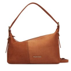 Torebka Valentino. Brązowe torebki klasyczne damskie Valentino, bez wzorów, bez dodatków. Za 529.99 zł.