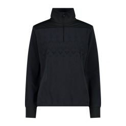 Sweter damski z golfem CMP. Brązowe golfy damskie CMP, xs, bez wzorów, z polaru, bez ramiączek. Za 249.99 zł.