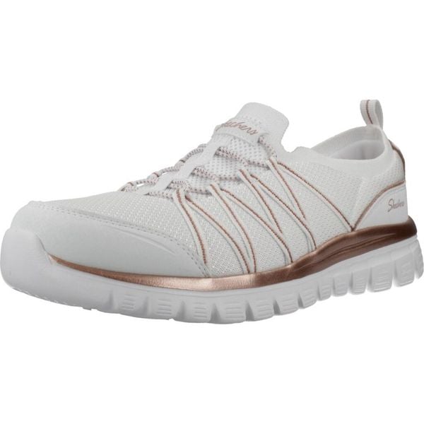 Buty SKECHERS GRACEFUL PURECRUSH Biały. Białe obuwie trekkingowe damskie Skechers. Za 263.99 zł.