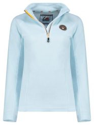 Geographical Norway Bluza polarowa "Tugim" w kolorze błękitnym rozmiar: XXL. Niebieskie bluzy bez kaptura damskie Geographical Norway, xxl, z polaru. Za 70.24 zł.