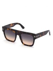 Tom Ford Damskie okulary przeciwsłoneczne w kolorze brązowo-szarym rozmiar: 52. Brązowe okulary przeciwsłoneczne damskie Tom Ford. Za 1,007.94 zł.