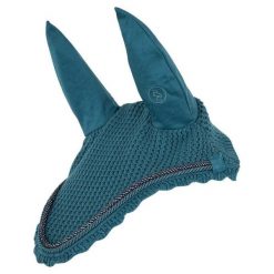 Krótka czapka dla konia BR Equitation Event. Niebieskie czapki męskie BR, bez wzorów, eleganckie. Za 191.50 zł.