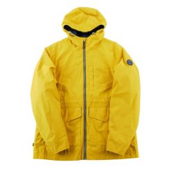 Second life - Parka męska z kapturem Patch Tree Logo - Stan dobry. Żółte parki męskie Timberland, m, z aplikacjami, z jeansu. Za 207.36 zł.