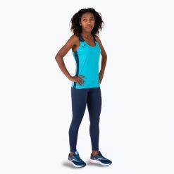 Tank top do biegania damski Joma Record II. Niebieskie topy damskie Joma, xs, bez wzorów, bez kołnierzyka. Za 52.99 zł.