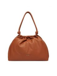 Tommy Hilfiger Torebka AW0AW18376 Brązowy. Brązowe torebki klasyczne damskie Tommy Hilfiger, bez wzorów, ze skóry, bez dodatków. Za 1,099.00 zł.