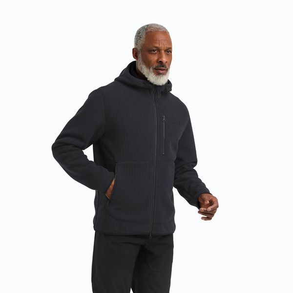 Bluza trekkingowa męska Jack Wolfskin Lake Ridge Hooded. Czarne bluzy z kapturem męskie Jack Wolfskin, l, z materiału. Za 729.99 zł.