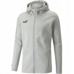 Męska Bluza Z Kapturem TeamFINAL Casuals Full Zip. Szare bluzy z kapturem męskie Puma, m. Za 344.99 zł.