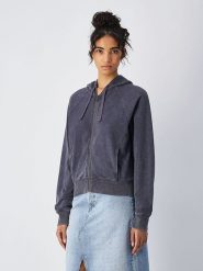 Champion Bluza w kolorze antracytowym rozmiar: XL. Czarne bluzy z kapturem damskie CHAMPION, xl. Za 140.53 zł.