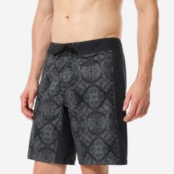 Spodenki surfingowe męskie Decathlon 500 Arch Scarabia 19". Kąpielówki męskie Decathlon, m, z aplikacjami, z elastanu. Za 119.99 zł.