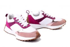 ARTIKER RELAKS 58C1267 fuchsia, półbuty damskie. Różowe półbuty damskie Artiker Relaks, bez wzorów, ze skóry, bez obcasa. Za 174.17 zł.