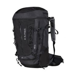 Plecak Alpinus turystyczny Otway 50. Czarne plecaki damskie Alpinus, bez wzorów, z nylonu. Za 409.99 zł.