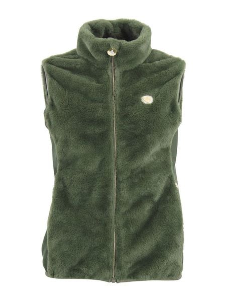 Peak Mountain Kamizelka polarowa "Avril" w kolorze khaki rozmiar: S. Brązowe kamizelki damskie Peak Mountain, s, z polaru. Za 183.15 zł.