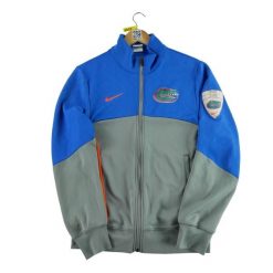 Second life - Męska kurtka NCAA Florida Gators szara - Stan dobry. Szare kurtki męskie Nike, m, bez wzorów, bez kaptura. Za 135.32 zł.