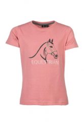 T-shirt dziewczęcy HKM Kids Grace. Niebieskie koszulki dziewczęce HKM, m, bez wzorów, z materiału, bez ramiączek. Za 119.50 zł.