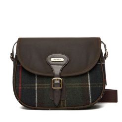 Torba Barbour. Zielone listonoszki damskie Barbour, bez wzorów, bez dodatków. Za 449.99 zł.