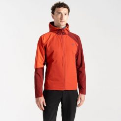 Kurtka męska softshell Dare 2B Lattitudinal II - pomarańczowy L. Brązowe kurtki męskie Dare 2b, l, bez wzorów, z softshellu, bez kaptura. Za 129.00 zł.