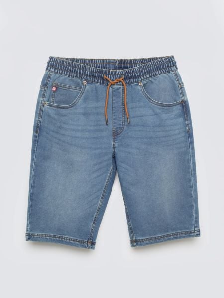 Szorty męskie jeansowe niebieskie Parker 445. Niebieskie szorty męskie Big Star, bez wzorów, z denimu, eleganckie. Za 199.99 zł.