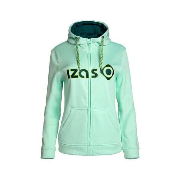 DUERO W JACKET Bluza z kapturem i zamkiem błyskawicznym – wygoda i styl z możliw. Zielone bluzy sportowe damskie IZAS, xs, bez wzorów, bez ramiączek, z kapturem. Za 226.04 zł.