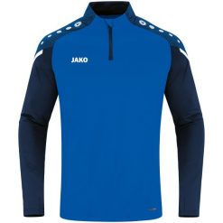 Bluza dresowa zapinana na zamek błyskawiczny Jako Performance. Niebieskie bluzy bez kaptura męskie Jako, l, z dresówki. Za 267.00 zł.