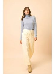 Just Cashmere Kaszmirowy golf "Ava" w kolorze błękitnym rozmiar: M. Niebieskie golfy damskie Just Cashmere, m, bez wzorów, z kaszmiru, bez ramiączek. Za 369.99 zł.