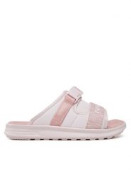 New Balance Klapki SWA330N3 Różowy. Czerwone klapki damskie New Balance, bez wzorów, z materiału, bez obcasa. Za 229.99 zł.